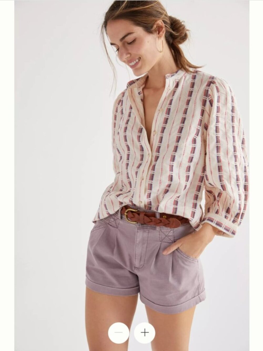 Pilcro The Bella Femme Buttondown Size XS